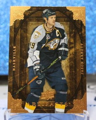 2008-09 UPPER DECK ARTIFACTS JASON ARNOTT # 43  NASHVILLE PREDATORS NHL HOCKEY TRADING CARD