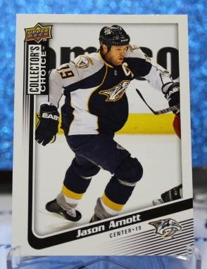 2008-09 UPPER DECK JASON ARNOTT # 171   NASHVILLE PREDATORS NHL HOCKEY TRADING CARD