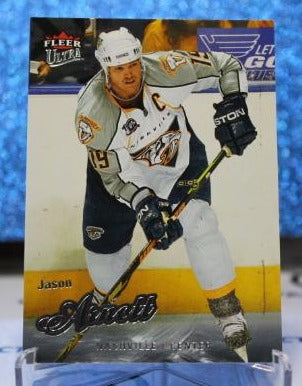 2008-09  FLEER ULTRA  JASON ARNOTT # 171  NASHVILLE PREDATORS NHL HOCKEY TRADING CARD