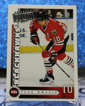 TONY AMONTE # 151 DONRUSS 1996-97 CHICAGO BLACKHAWKS NHL HOCKEY TRADING CARD