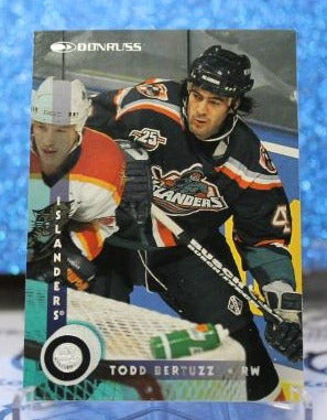 TODD BERTUZZI # 12 DONRUSS 1996-97 NEW YORK ISLANDERS NHL HOCKEY TRADING CARD