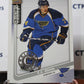 2009-10 UPPER DECK  T.J. OSHIES # 105 CHOICE RESERVE  ST. LOUIS BLUES HOCKEY CARD