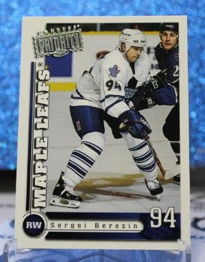 SERGEI BEREZIN # 28 DONROSS PRIORITY 1997-98 TORONTO MAPLE LEAFS NHL HOCKEY TRADING CARD