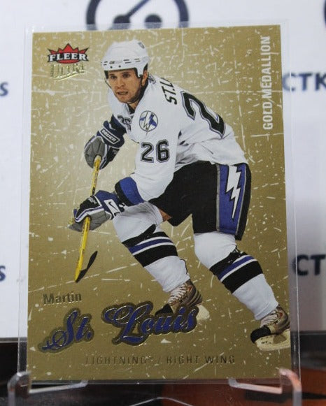 2008-09 FLEER ULTRA MARTIN ST. LOUIS # 85  TAMPA BAY LIGHTNING NHL HOCKEY CARD