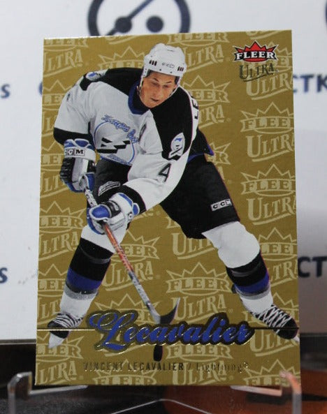 2007-08 FLEER ULTRA VINCENT LECAVALIER # 21  TAMPA BAY LIGHTNING NHL HOCKEY CARD