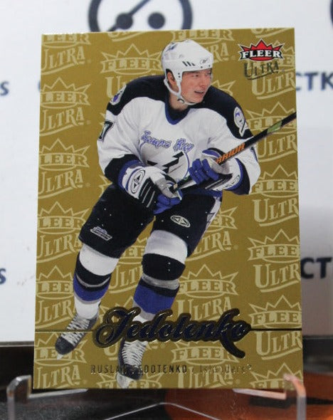 2007-08 FLEER ULTRA RUSLAN FEDOTENKO # 24  TAMPA BAY LIGHTNING NHL HOCKEY CARD