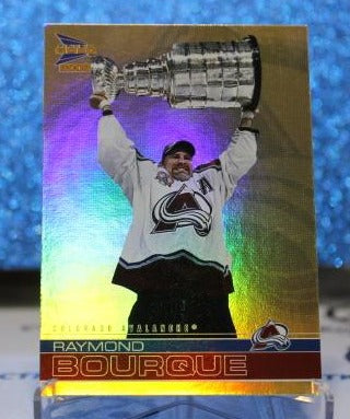RAY BOURQUE # 4 PACIFIC McDONALD'S 2000-2001 COLORADO AVALANCHE  NHL HOCKEY TRADING CARD