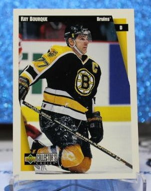 RAY BOURQUE # 12  UPPER DECK 1996-97 BOSTON BRUINS  NHL HOCKEY TRADING CARD