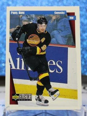 PAVEL BURE # 255 UPPER DECK 1996-97 VANCOUVER CANUCKS NHL HOCKEY TRADING CARD