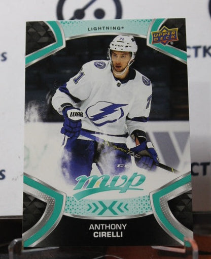 2021-22 UPPER DECK MVP ANTHONY CIRELLI  # 149 TAMPA BAY LIGHTNING HOCKEY CARD