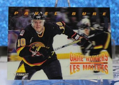 PAVEL BURE # McD-08 PINNACLE McDONALD'S 1994-1995 VANCOUVER CANUCKS  NHL HOCKEY TRADING CARD