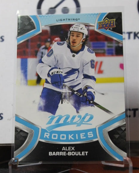 2021-22 UPPER DECK MVP ALEX BARRE-BOULET  # 246 ROOKIE TAMPA BAY LIGHTNING HOCKEY CARD