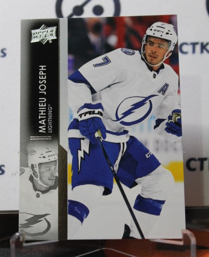 2021-22 UPPER DECK MATHIEU JOSEPH  # 410 TAMPA BAY LIGHTNING HOCKEY CARD