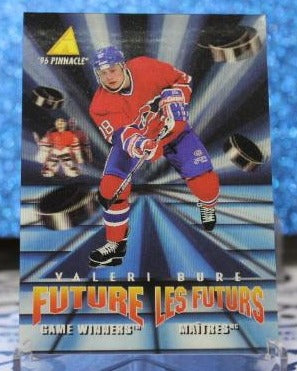 VALERI BURE # McD-34 PINNACLE McDONALD'S 1994-95 MONTREAL CANADIANS NHL HOCKEY TRADING CARD