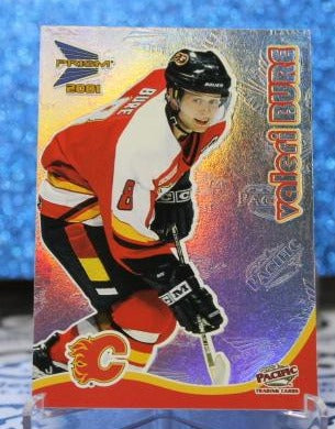 VALERI BURE # 6 PRISM PACIFIC McDONALD'S 1999-2000 CALGARY FLAMES NHL HOCKEY TRADING CARD