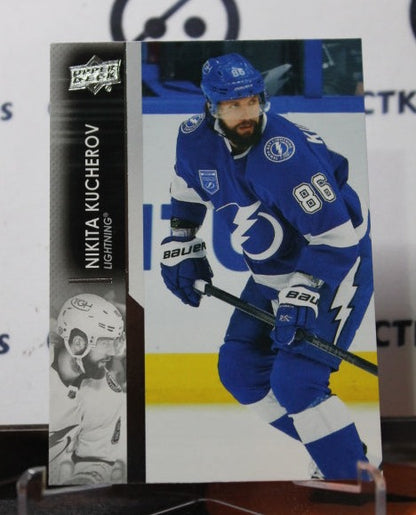 2021-22 UPPER DECK NIKITA KUCHEROV  # 412 TAMPA BAY LIGHTNING HOCKEY CARD