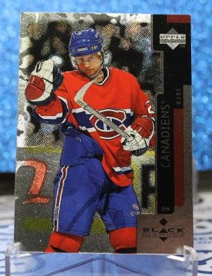 VALERI BURE # 6 BLACK DIAMOND UPPER DECK 1996-97 MONTREAL CANADIANS NHL HOCKEY TRADING CARD