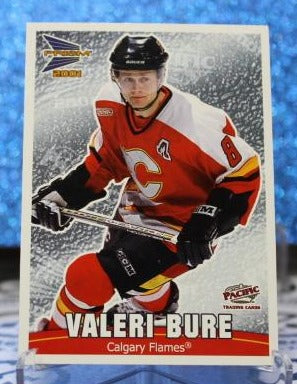 VALERI BURE # 1 CHECK LIST PACIFIC McDONALD'S 1999-2000 CALGARY FLAMES NHL HOCKEY TRADING CARD