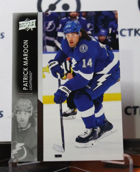 2021-22 UPPER DECK PATRICK MAROON  # 413 TAMPA BAY LIGHTNING HOCKEY CARD