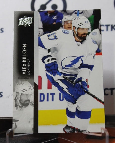 2021-22 UPPER DECK ALEX KILLORN  # 411 TAMPA BAY LIGHTNING HOCKEY CARD