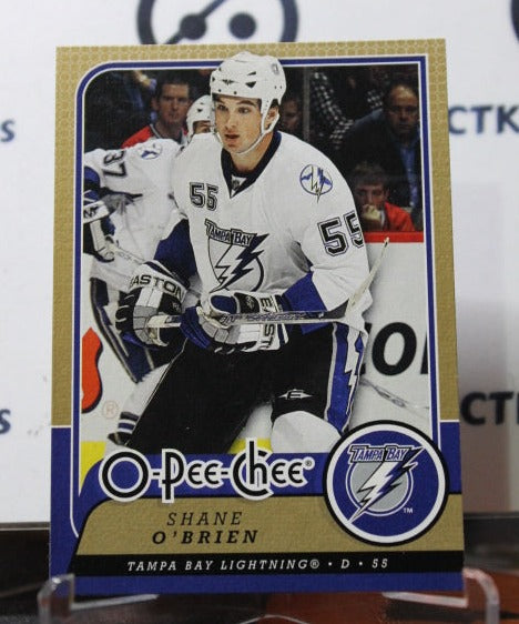 2008-09  O-PEE-CHEE SHANE O'BRIEN # 205 TAMPA BAY LIGHTNING HOCKEY CARD