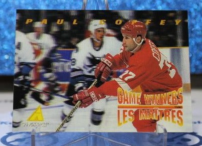 PAUL COFFEY # McD-04 PINNACLE McDONALD'S 1996 DETROIT RED WINGS  NHL HOCKEY TRADING CARD