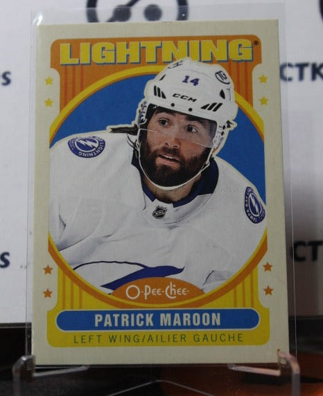 2021-22  O-PEE-CHEE PATRICK MAROON # 363 RETRO MARQUEE ROOKIE TAMPA BAY LIGHTNING HOCKEY CARD