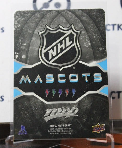 2021-22 UPPER DECK THUNDERBUG  # M-25 MASCOTS TAMPA BAY LIGHTNING HOCKEY CARD