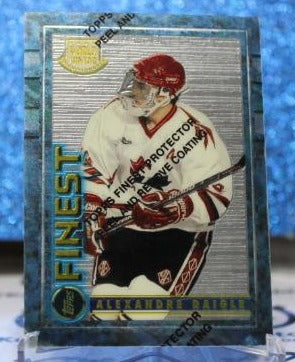 ALEXANDRE DAIGLE # 155 TOPPS FINEST 1994-95 OTTAWA SENATORS NHL HOCKEY TRADING CARD