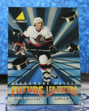 ALEXANDRE DAIGLE # McD-38 PINNACLE 1995-96 OTTAWA SENATORS NHL HOCKEY TRADING CARD