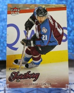 PETER FORSBERG # 131 FLEER ULTRA 2008-09 COLORADO AVALANCHE NHL HOCKEY TRADING CARD
