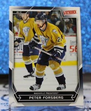 PETER FORSBERG # 111 UPPER DECK 2007-08 NASHVILLE PREDATORS NHL HOCKEY TRADING CARD