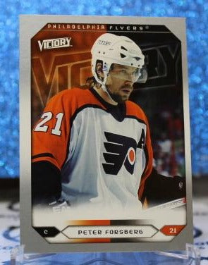 PETER FORSBERG # 236 UPPER DECK 2005-06  PHILADELPHIA FLYERS NHL HOCKEY TRADING CARD