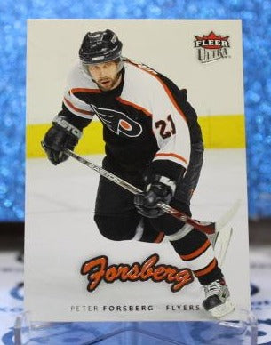 PETER FORSBERG # 140 FLEER ULTRA 2006-07 PHILADELPHIA FLYERS NHL HOCKEY TRADING CARD