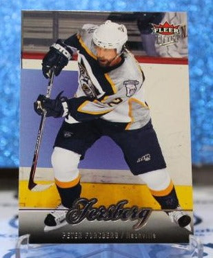 PETER FORSBERG # 85 FLEER ULTRA 2007-08 NASHVILLE PREDATORS NHL HOCKEY TRADING CARD