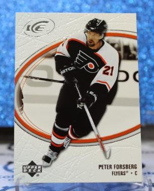 PETER FORSBERG # 71 ICE UPPER DECK 2005-06 Philadelphia Flyers NHL HOCKEY TRADING CARD