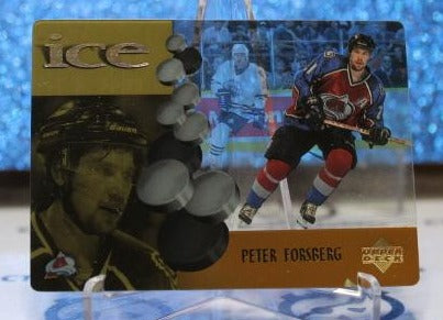 PETER FORSBERG # McD 7 McDONALD'S UPPER DECK 1998-99 COLORADO AVALANCHE NHL HOCKEY TRADING CARD