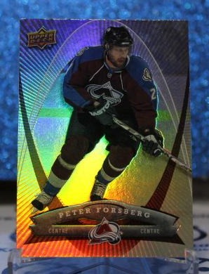 PETER FORSBERG # 13 McDONALD'S UPPER DECK 2008-09 COLORADO AVALANCHE NHL HOCKEY TRADING CARD