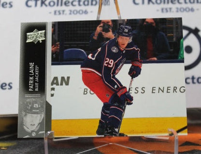 2021-22 UPPER DECK  PATRIK LAINE # 305   COLUMBUS BLUE JACKETS NHL HOCKEY TRADING CARD