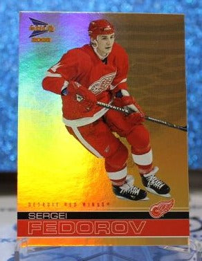 SERGEI FEDOROV # 11 McDONALD'S PACIFIC 2001-02 DETROIT RED WINGS NHL HOCKEY TRADING CARD