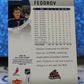 SERGEI FEDOROV # 142 FLEER ULTRA 2007-08 COLUMBUS BLUE JACKETS NHL HOCKEY TRADING CARD