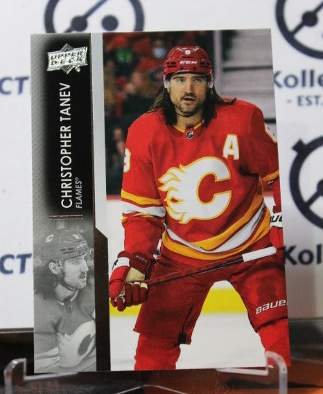 2021-22 UPPER DECK CHRISTOPHER TANEV # 280 HOCKEY NHL CALGARY FLAMES  CARD