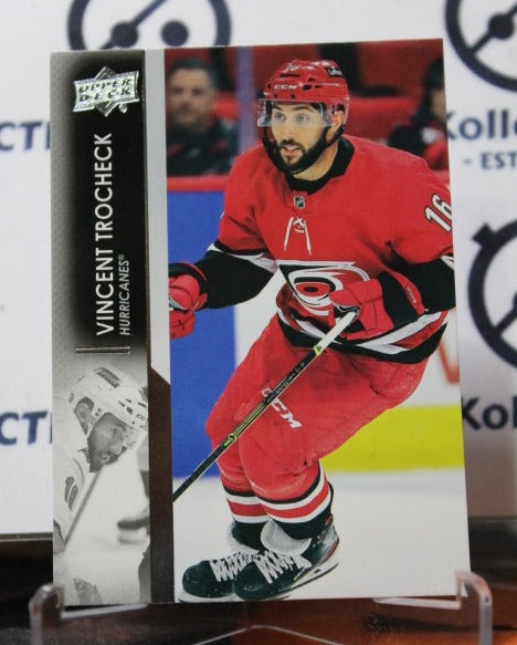 2021-22 UPPER DECK VINCENT TROCHECK # 288 CAROLINA HURRICANES NHL HOCKEY TRADING CARD