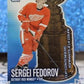 SERGEI FEDOROV # 3 DIE CUT McDONALD'S PACIFIC 2002-03 DETROIT RED WINGS NHL HOCKEY TRADING CARD
