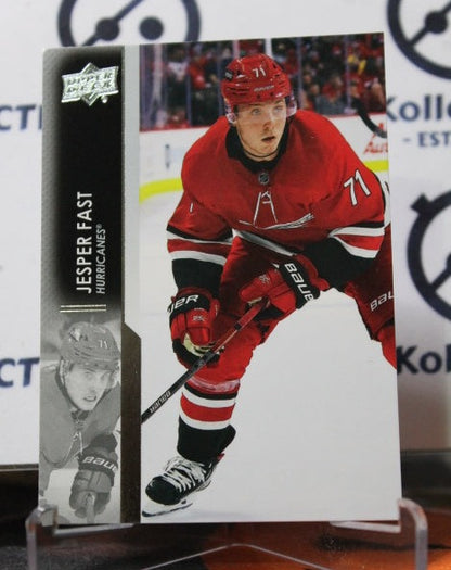 2021-22 UPPER DECK JESPER FAST # 282 CAROLINA HURRICANES NHL HOCKEY TRADING CARD