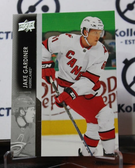 2021-22 UPPER DECK JAKE GARDINER # 283 CAROLINA HURRICANES NHL HOCKEY TRADING CARD