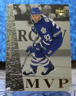 DOUG GILMOUR # UD45 MVP UPPER DECK 1996-97 TORONTO MAPLE LEAFS  NHL HOCKEY TRADING CARD