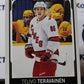 2021-22 O-PEE-CHEE TEUVO TERAVAINEN # 395 CAROLINA HURRICANES NHL HOCKEY TRADING CARD