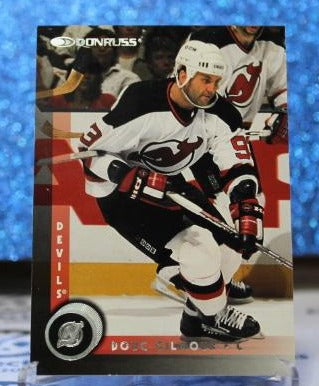 DOUG GILMOUR # 10 DONRUSS 1996-97 NEW JERSEY DEVILS  NHL HOCKEY TRADING CARD