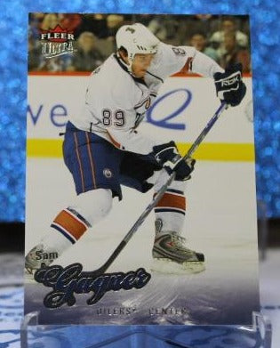 SAM GAGNER # 151 FLEER ULTRA 2008-09 EDMONTON OILERS NHL HOCKEY TRADING CARD